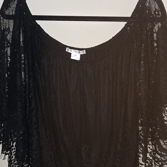 K. Jordan lacy tank Sz. 3X - Picture 2 of 6